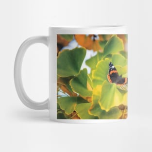 The Butterfly Who Loved Ginkgo Mug